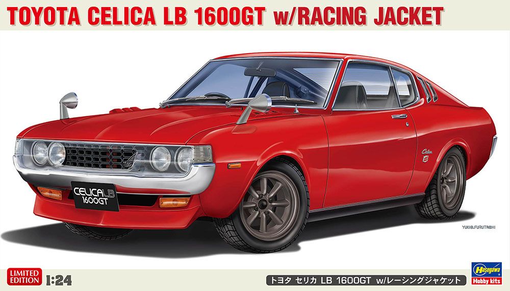 Zdjęcie Toyota Celica LB 1600GT z osłoną reflektorów 1:24 Hasegawa 20795