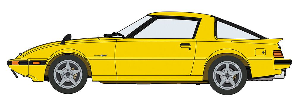 Zdjęcie Mazda Savanna RX-7 (SA22C) Middle Version "Custom Wheel" 1:24 Hasegawa 20798