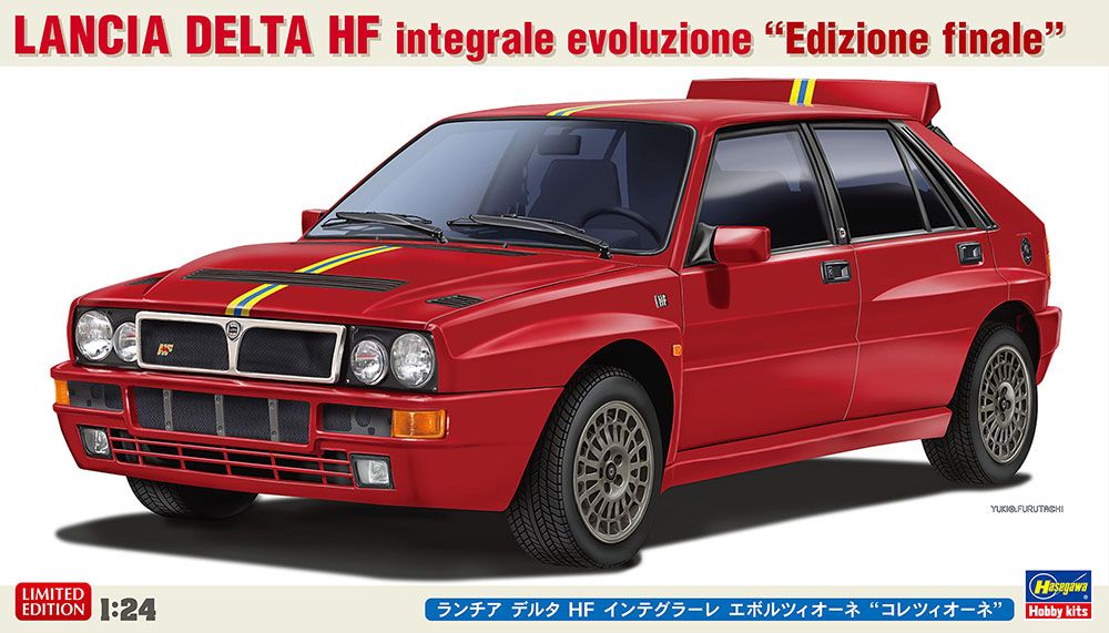 Zdjęcie Lancia Delta HF integrale evoluzione "Edizione finale" 1:24 Hasegawa 20799