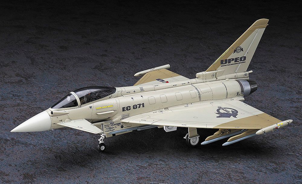 Zdjęcie Eurofighter Typhoon jednomiejscowy "UPEO" 1:72 Hasegawa SP355