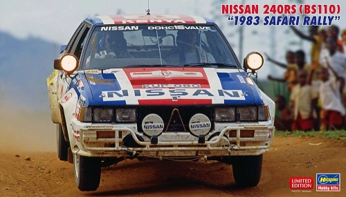Nissan 240RS (BS110) "1983 Safari Rally" 1:24 Hasegawa 20792