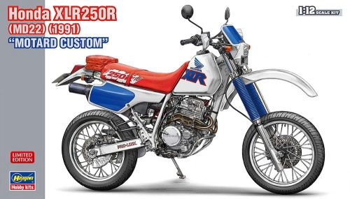 Honda XLR250R (MD22) (1991) "Motard Custom" 1:12 Hasegawa 21779