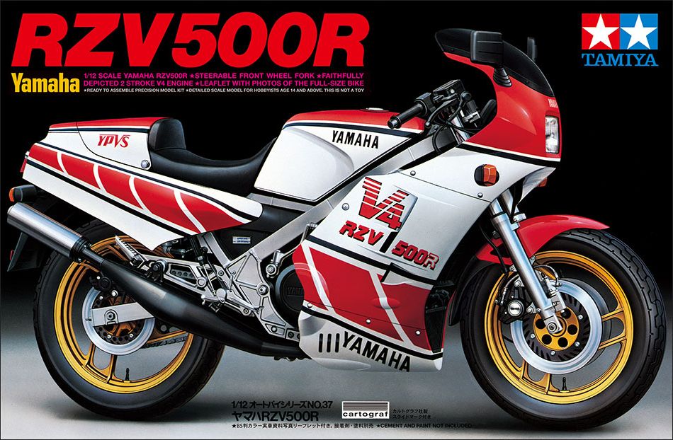 Zdjęcie Yamaha RZV500R 1:12 Tamiya 14037