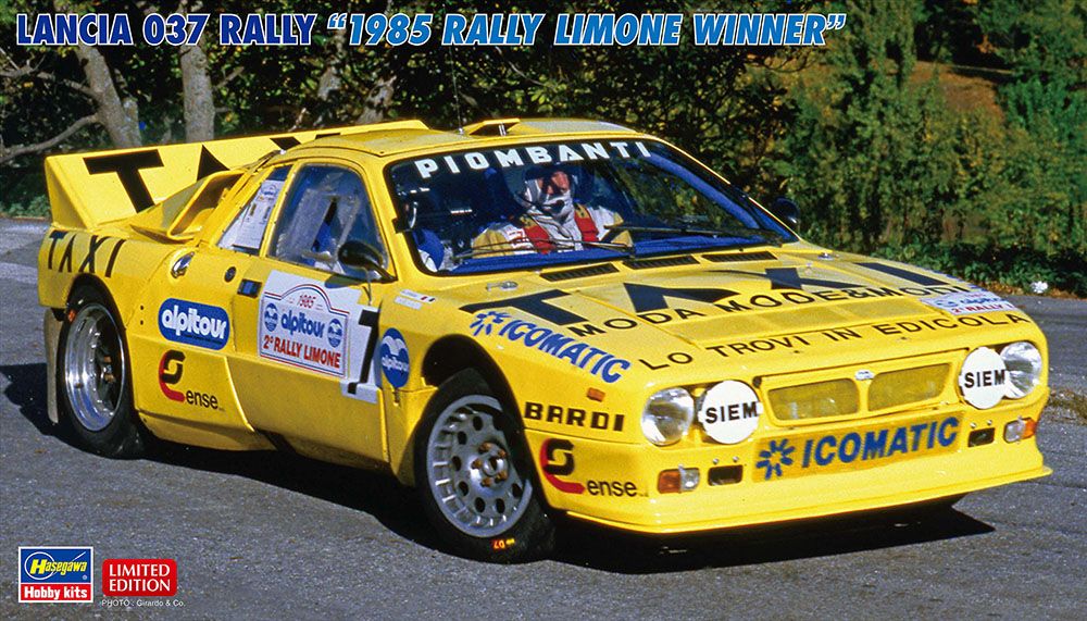 Zdjęcie Lancia 037 Rally "1985 Rally Limone Winner" 1:24 Hasegawa 20806