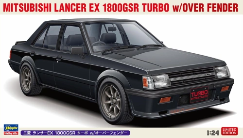 Mitsubishi Lancer EX 1800GSR Turbo with wide fenders 1:24 Hasegawa 20808