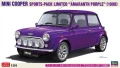 Zdjęcie Mini Cooper Sports-Pack Limited "Amaranth Purple" (1998) 1:24 Hasegawa 20814