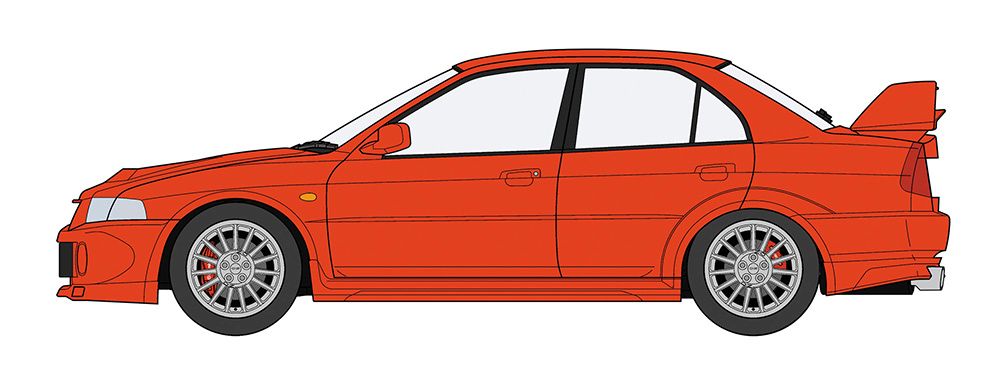 Zdjęcie Mitsubishi Lancer GSR Evolution VI "Low Down Version" 1:24 Hasegawa 20803