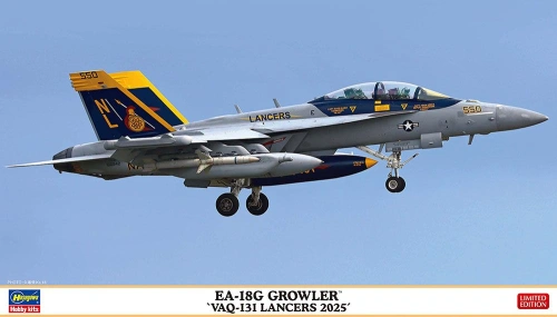 EA-18G Growler VAQ-131 Lancers 2025 1:72 Hasegawa 02528
