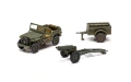 Zdjęcie Willys Jeep, przyczepa i haubica 75 mm 1:72 Airfix 02339