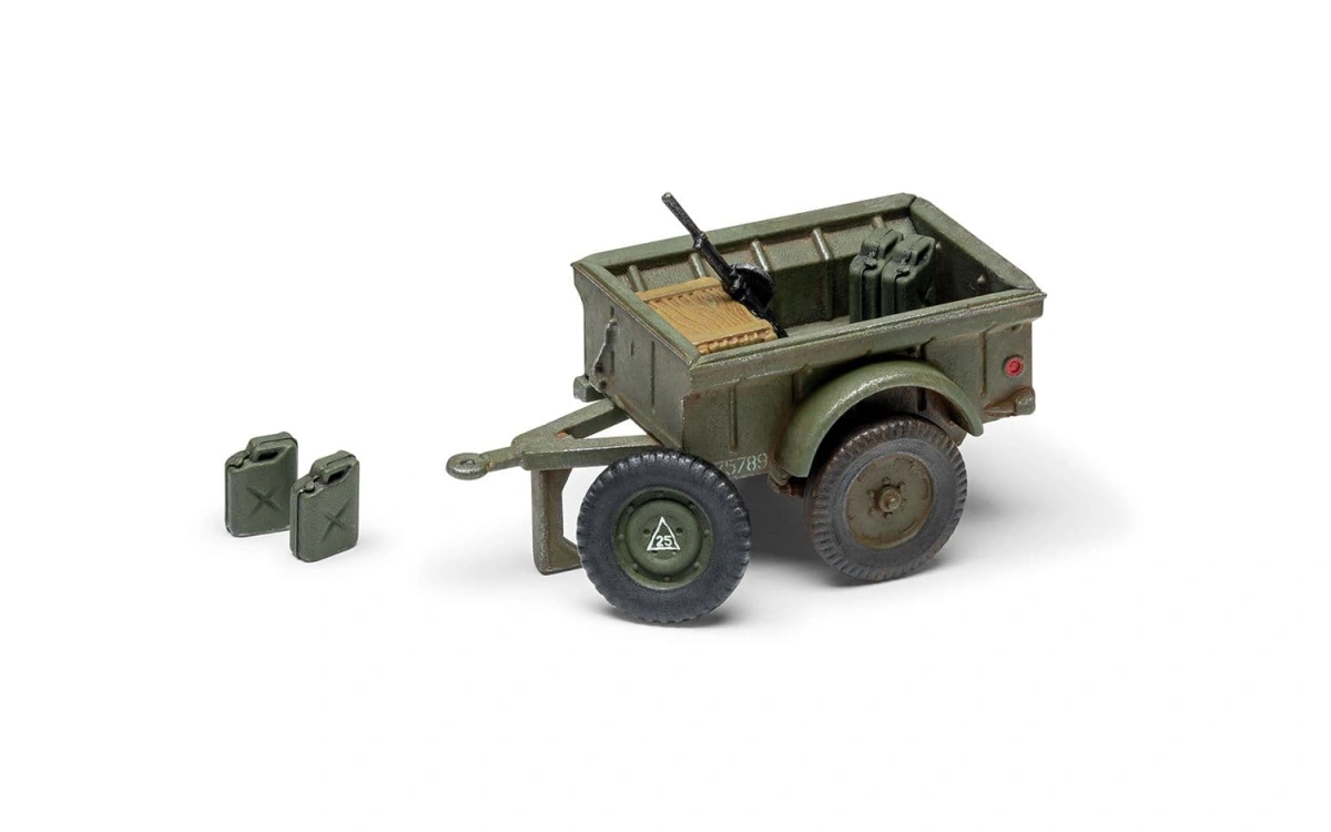 Zdjęcie Willys Jeep, przyczepa i haubica 75 mm 1:72 Airfix 02339