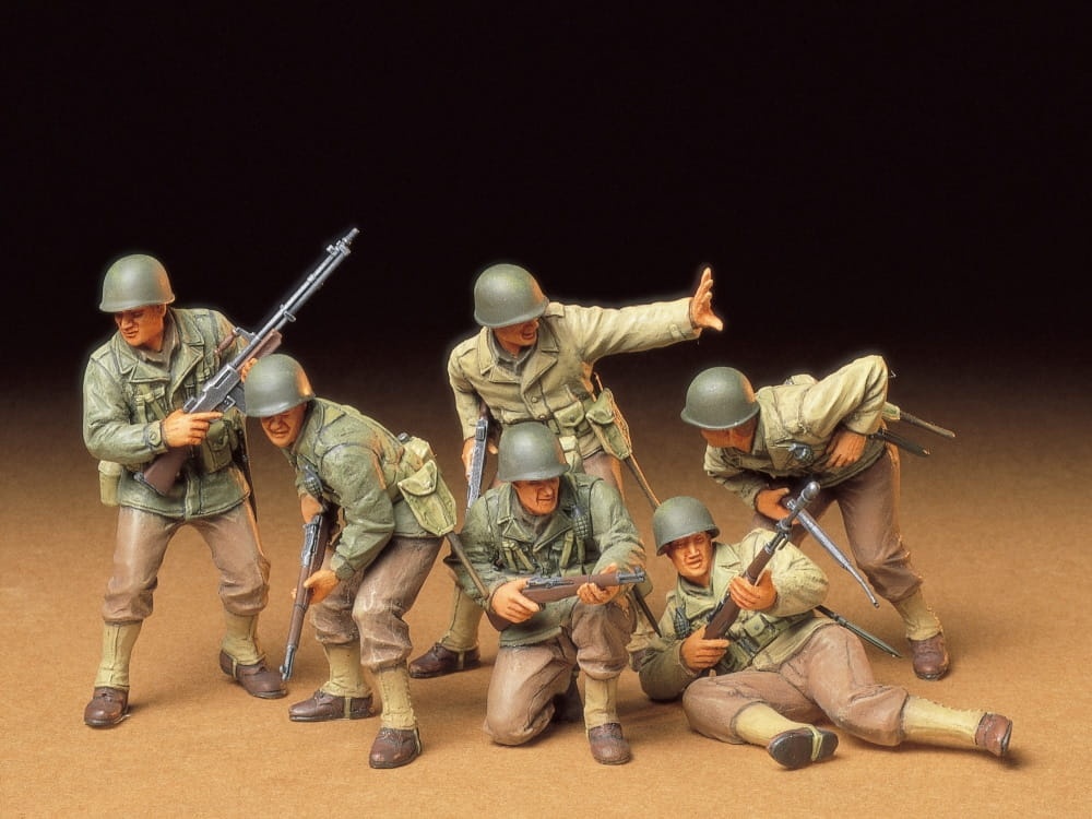 Zdjęcie dodatkowe produktu US Assault Infantry Set 1:35 Tamiya 35192