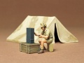 Zdjęcie dodatkowe produktu Zestaw z namiotem (Tent Set) 1:35 Tamiya 35074