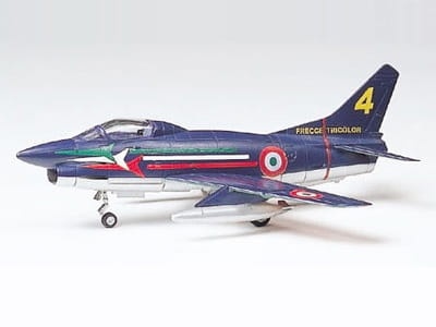 Zdjęcie główne produktu Fiat G.91/R1/R4 1:100 Tamiya 61610