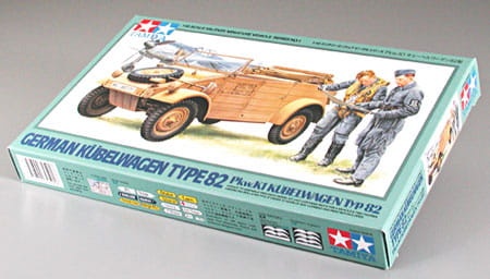 Zdjęcie dodatkowe produktu Kubelwagen Typ 82 (German Pkw. K1) 1:48 Tamiya 32501