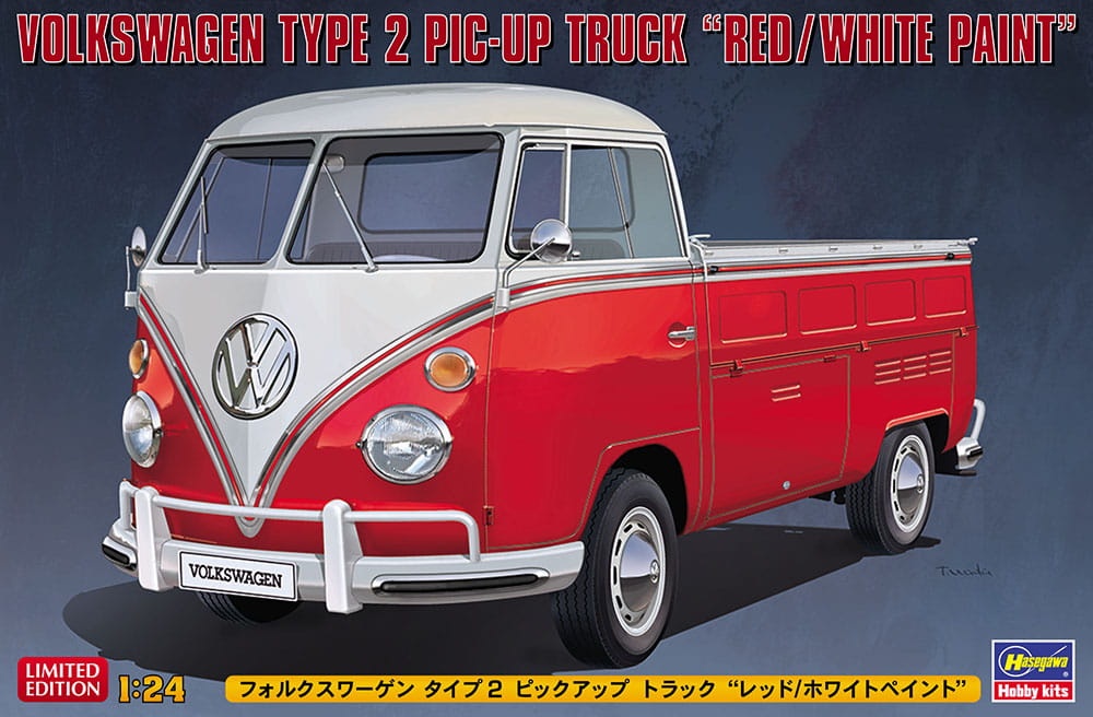 Zdjęcie główne produktu Volkswagen Typ 2 (Pickup Truck) 1:24 Hasegawa 20556