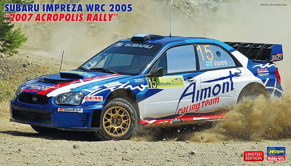 Zdjęcie główne produktu Subaru Impreza WRC 2005 1:24 Hasegawa 20558