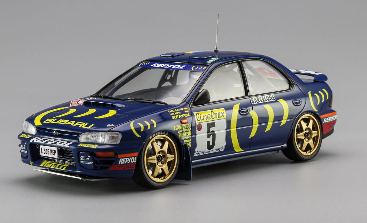 Zdjęcie dodatkowe produktu Subaru Impreza 1995 (Super Detail) 1:24 Hasegawa CH51