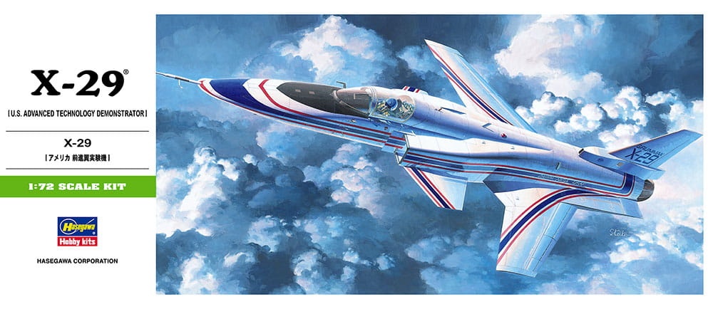 Zdjęcie główne produktu Grumman X-29A 1:72 Hasegawa B13
