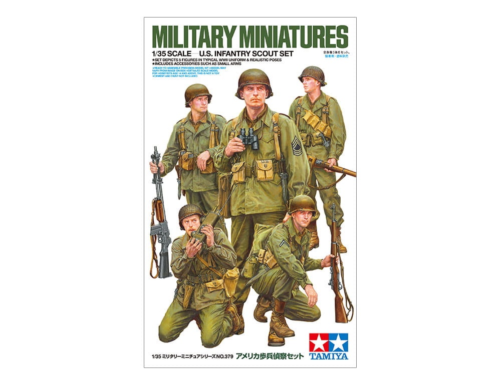 Zdjęcie główne produktu US Infantry Scout Set 1:35 Tamiya 35379