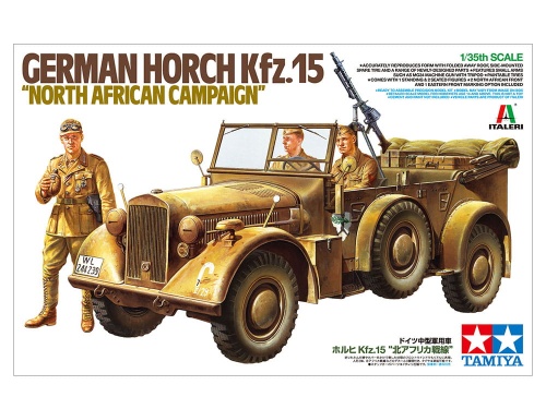 German Horch Kfz.15 (North African Campaign) 1:35 Tamiya 37015
