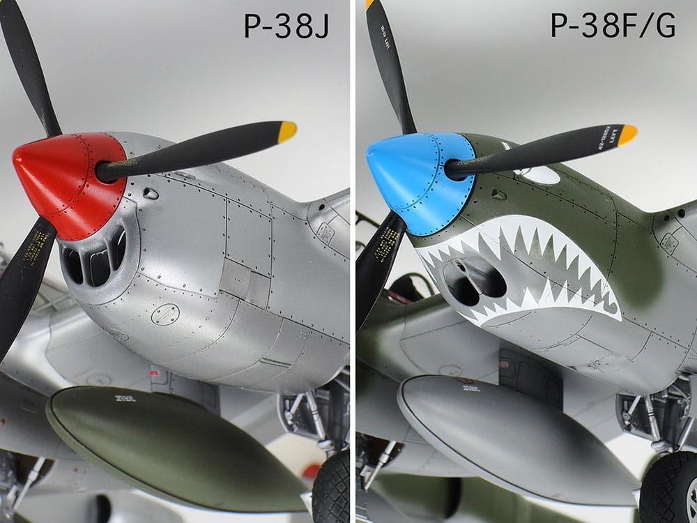 Zdjęcie dodatkowe produktu Lockheed P-38J Lightning 1:48 Tamiya 61123