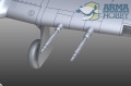 Zdjęcie dodatkowe produktu Hurricane Mk IIc trop Model Kit 1:72 Arma Hobby 70037