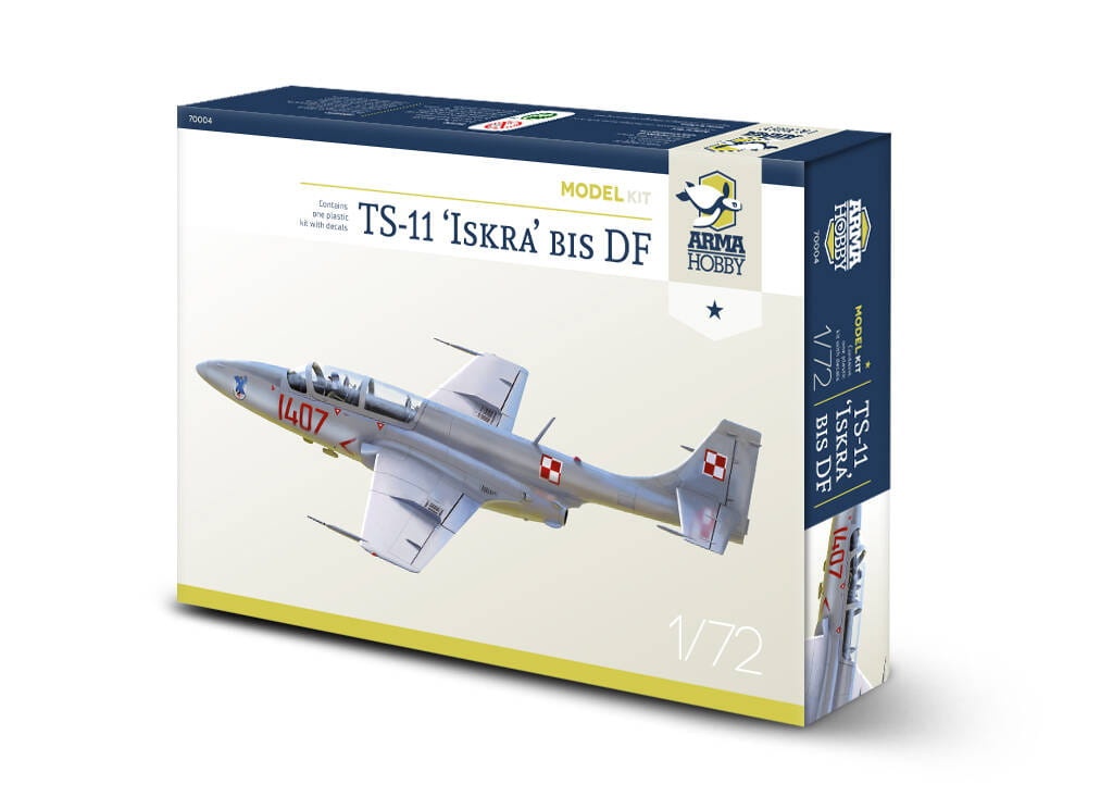 Zdjęcie główne produktu TS-11 Iskra Model Kit 1:72 Arma Hobby 70004