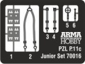 Zdjęcie dodatkowe produktu PZL P.11c Kresy Model Kit 1:72 Arma Hobby 70017