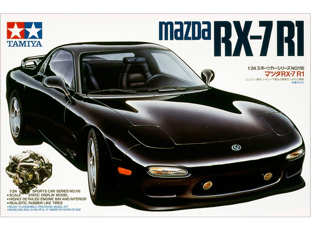 Zdjęcie główne produktu Mazda RX-7 FD3S (R1) 1:24 Tamiya 24116