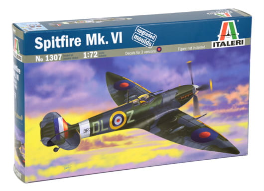 Zdjęcie główne produktu Spitfire Mk. VI 1:72 Italeri 1307