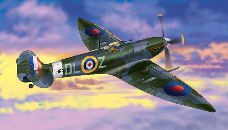 Zdjęcie dodatkowe produktu Spitfire Mk. VI 1:72 Italeri 1307