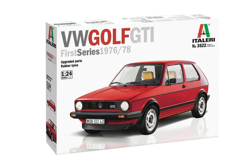 Zdjęcie główne produktu Volkswagen Golf GTI (First Series - 1976/78) 1:24 Italeri 3622