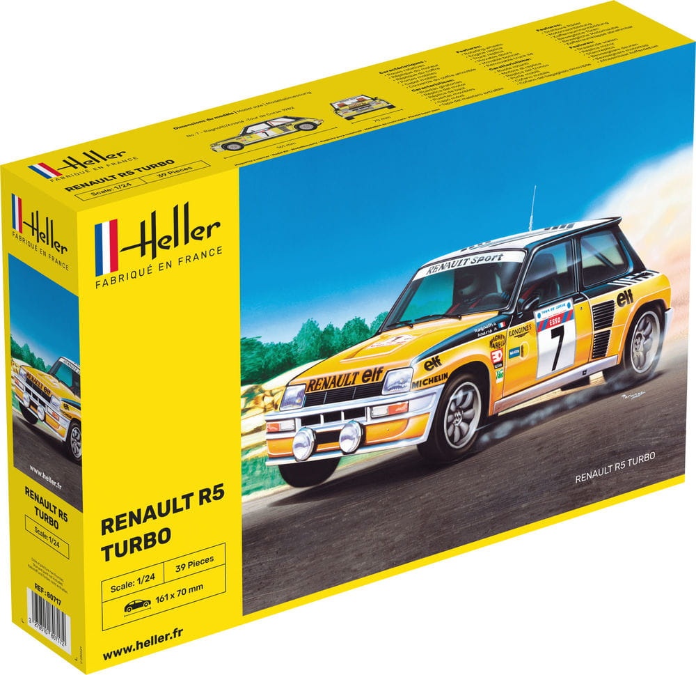 Zdjęcie dodatkowe produktu Renault R5 Turbo 1:24 Heller 80717