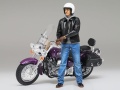 Zdjęcie dodatkowe produktu Figurka motocyklisty - Street Rider 1:12 Tamiya 14137