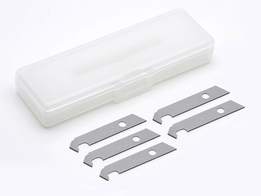 Zdjęcie główne produktu Ostrza zamienne do noża Modelers Knife PRO (5szt.) Tamiya 74160