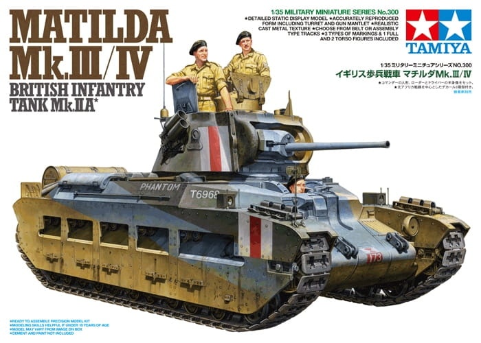 Zdjęcie dodatkowe produktu Matilda Mk.III/IV 1:35 Tamiya 35300