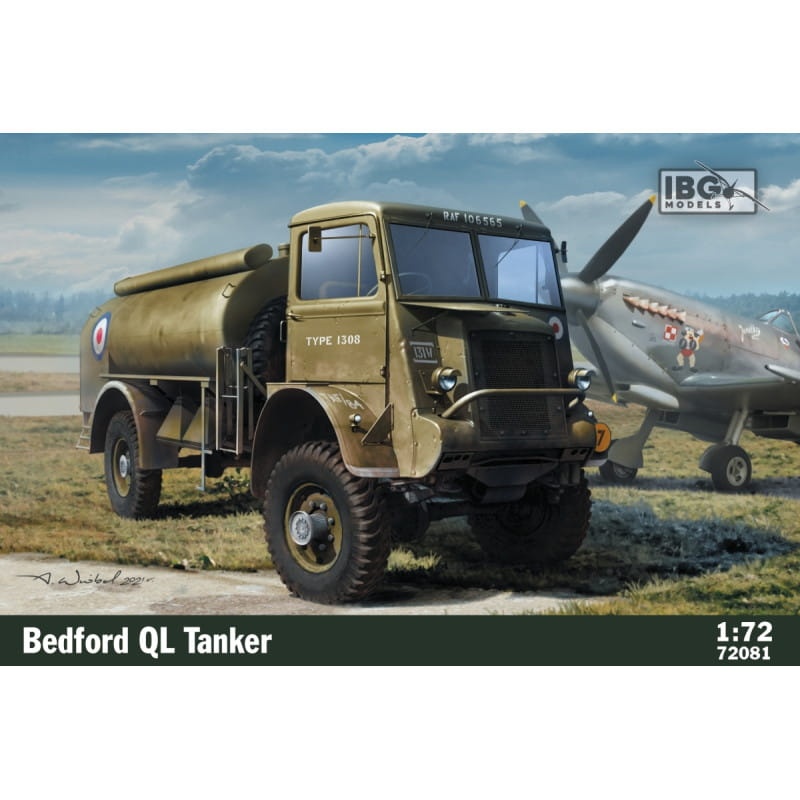 Zdjęcie główne produktu Bedford QL Tanker 1:72 IBG 72081