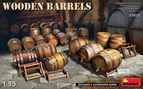 Wooden Barrels 1:35 MiniArt 35632