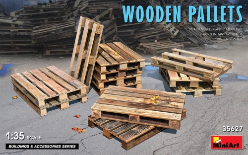 Wooden Pallets 1:35 MiniArt 35627