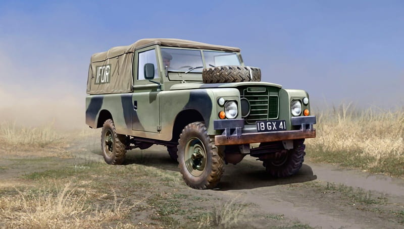 Zdjęcie dodatkowe produktu Land Rover 109 LWB 1:35 Italeri 6508