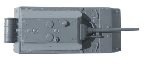 Zdjęcie dodatkowe produktu Maus - German Superheavy Tank 1:100 Zvezda 6213