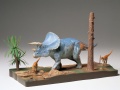 Zdjęcie dodatkowe produktu Dinozaury Triceratops Diorama 1:35 Tamiya 60104