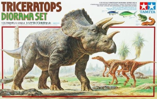 Dinosaurs Triceratops Diorama 1:35 Tamiya 60104