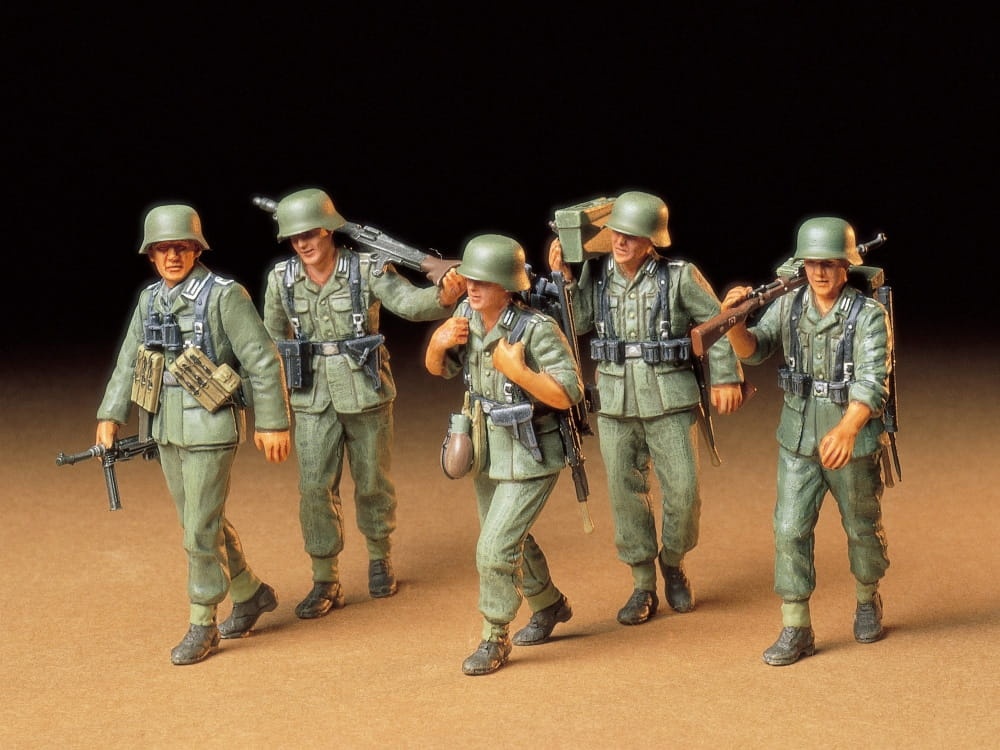 Zdjęcie dodatkowe produktu German Machine Gun Crew 1:35 Tamiya 35184