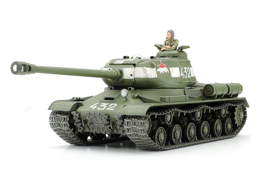 Zdjęcie dodatkowe produktu Russian Heavy Tank JS-2 Model 1944 ChKZ 1:48 Tamiya 32571