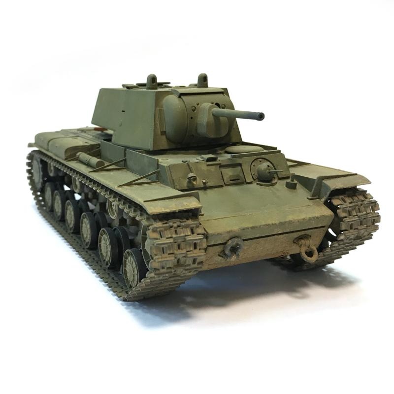 Zdjęcie dodatkowe produktu KW-1 (KV-1) Czołg radziecki z działem L-11 1:35 Zvezda 3624
