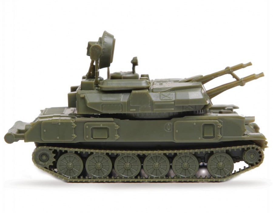 Zdjęcie dodatkowe produktu Shilka Soviet Anti-Aircraft Weapon System 1:100 Zvezda 7419