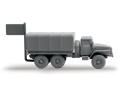 Zdjęcie dodatkowe produktu Ural Soviet army truck 1:100 Zvezda 7417