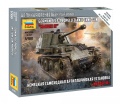 Zdjęcie główne produktu Marder III German self-propelled anti-tank-gun 1:100 Zvezda 6282