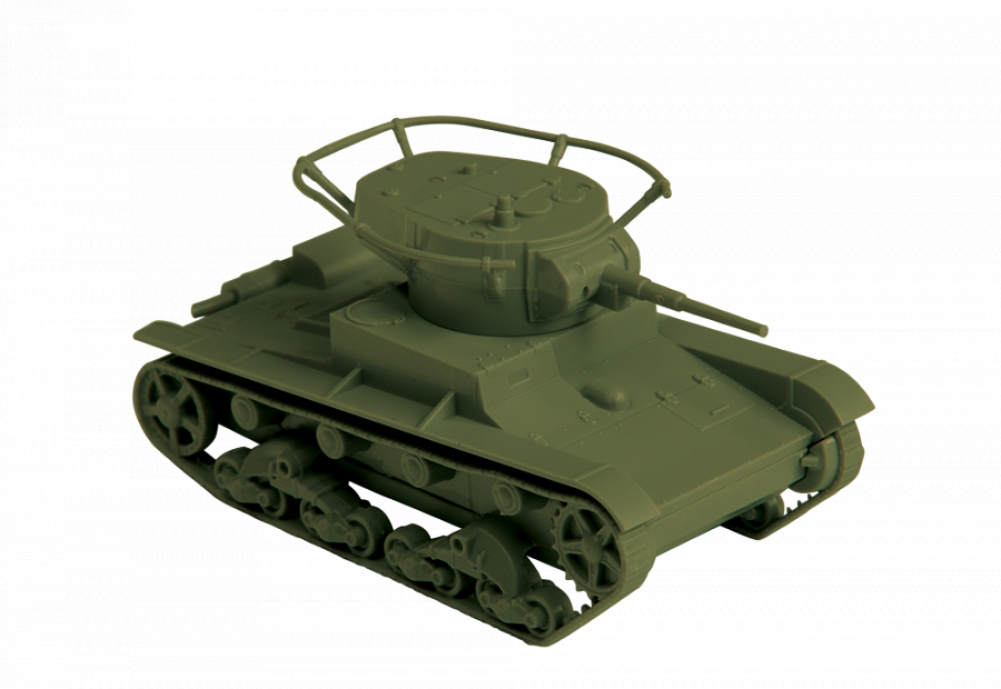 Zdjęcie dodatkowe produktu T-26 Soviet light tank 1:100 Zvezda 6246